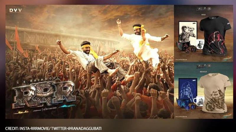 Rana Daggubati, RRR merchandise, SS Rajamouli, Ram Charan, Jr NTR