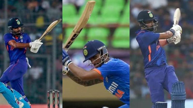 KL Rahul, Tilak Varma, Shreyas Iyer