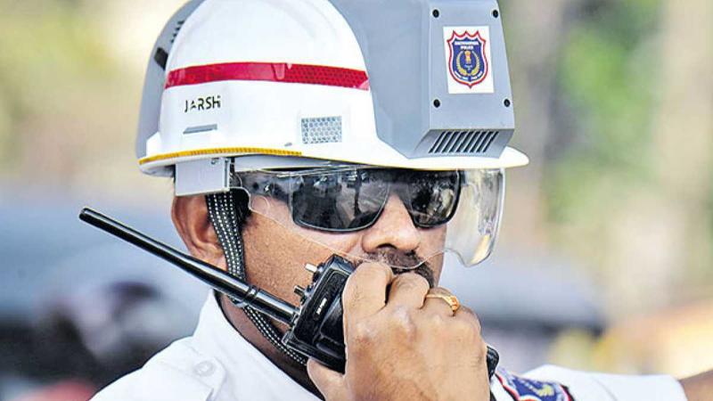 Kanpur Traffic Police Introduces AC Helmets to Beat the Summer Heat