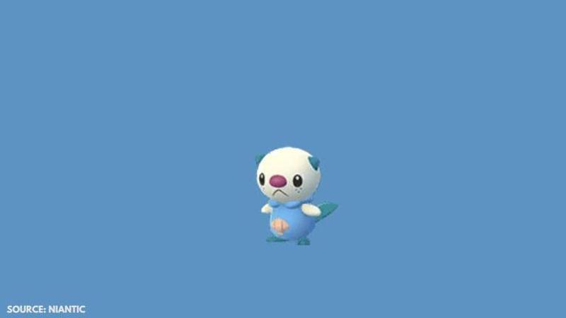 Shiny Oshawott in Pokemon GO