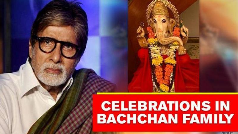 Amitabh Bachchan shares details of Ganpati celebrations at home, feels overwhelmed