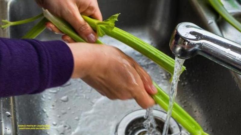 How to sanitize groceries