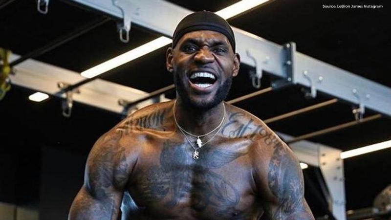 lebron james training