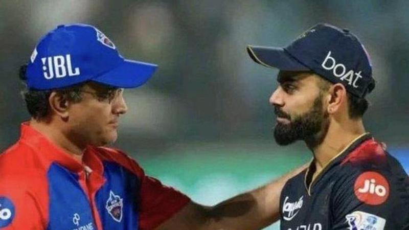 DC vs RCB: Virat Kohli-Sourav Ganguly put end to rift by shaking hands post match - WATCH