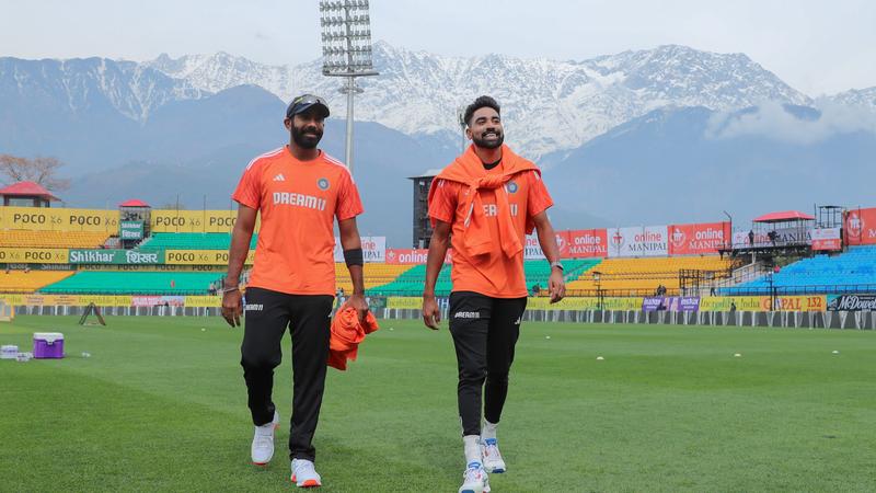 Jasprit Bumrah and Mohammed Siraj