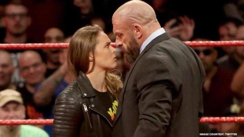 Triple H and Ronda Rousey