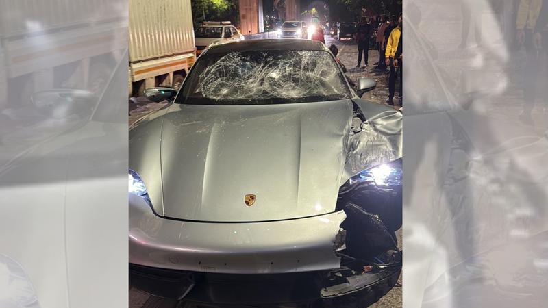 Video: Porsche Rams Into Bike in Pune, 2 Dead; Minor Driver Arrested