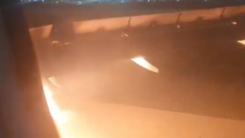 Video: Kochi-Bound Flight With 179 Onboard Catches Fire Mid-Air, Makes Emergency Landing in B'luru