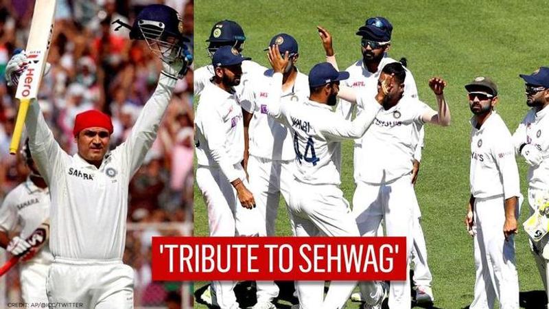 Netizens Turn Back Clock To Sehwags 195 As India Bundle Out Aussies For Same Score At Mcg 5853