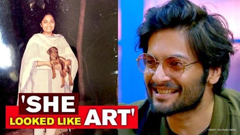 Ali Fazal quotes mother Uzma Saeed in his old memories, shares old memories