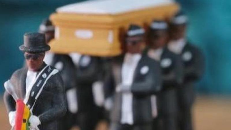 Hong Kong doll company sells Ghana dancing pallbearers figurines