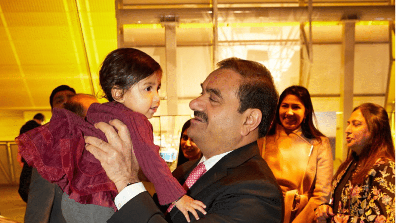 Gautam Adani Shares A Heartwarming Moment With Granddaughter