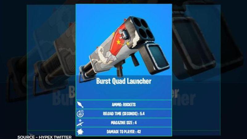 where is the burst quad launcher in fortnite