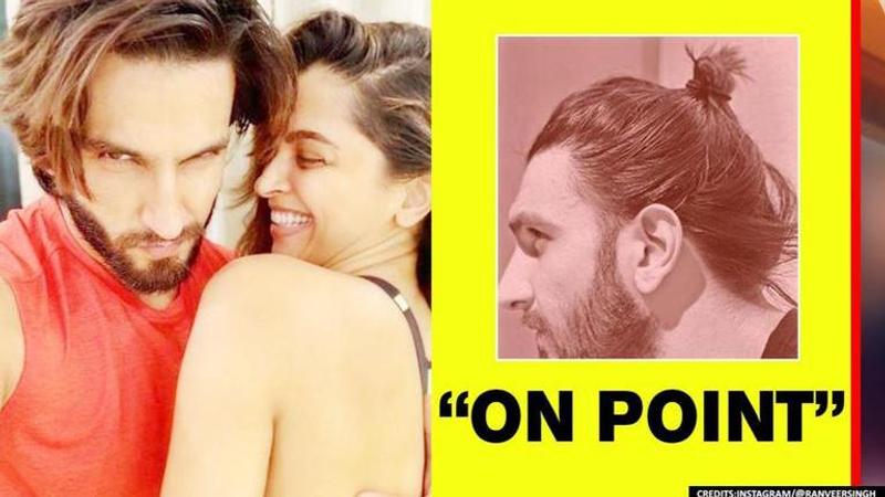 Deepika Padukone styles Ranveer Singh's hair; celebs agree over 'Very Mifune' reference