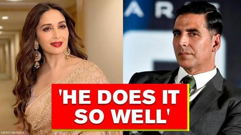 Madhuri Dixit reveals Akshay Kumar used to steal watches from people; Details Inside