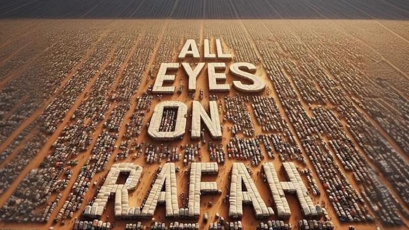 ‘All Eyes on Rafah’ image shared by millions on Instagram