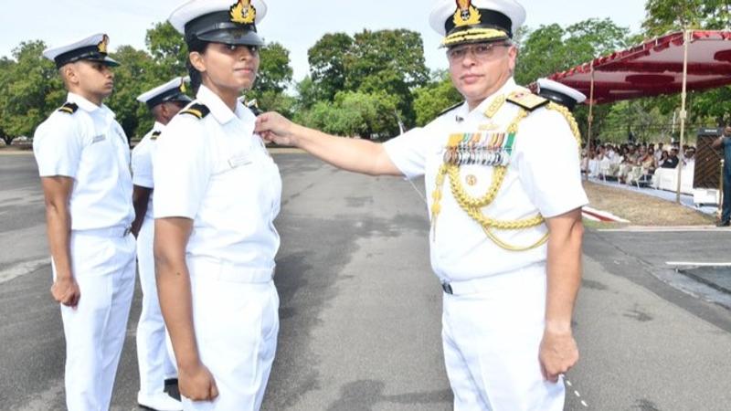 Anamika Rajeev becomes Indian Navy's first woman helicopter pilot with 'Golden Wings'