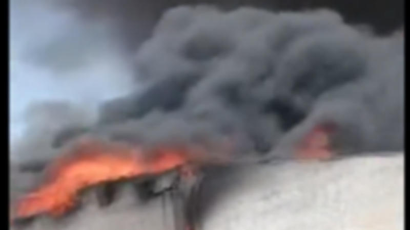 Fire in Gujarat 