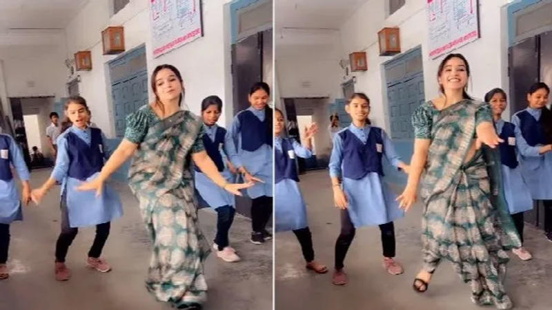 VIRAL: Physics Teacher Dances To 'Gulabi Sharara'
