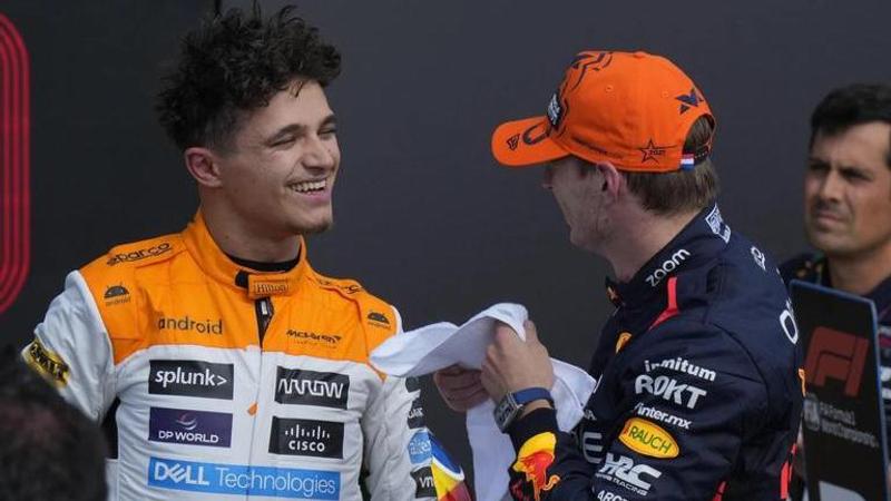 Verstappen takes pole at British GP for 5th straight F1 race as McLaren goes 2nd and 3rd