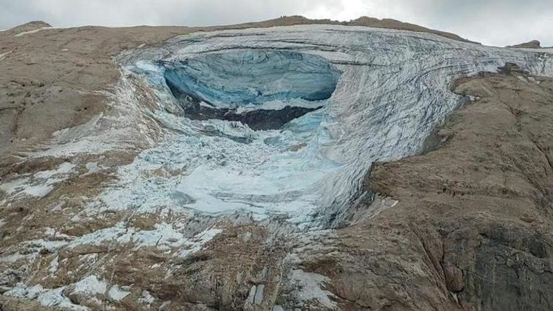 Italian glacier collapse