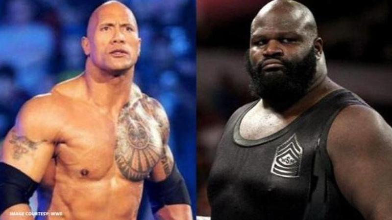 Mark Henry and The Rock