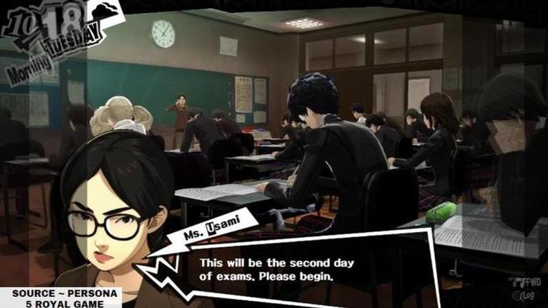 persona 5 royal maruki palace exam answers