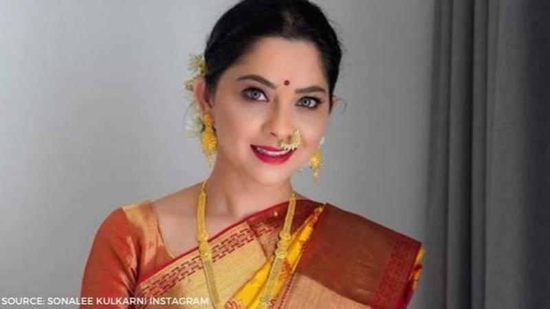 sonalee kulkarni's engagement