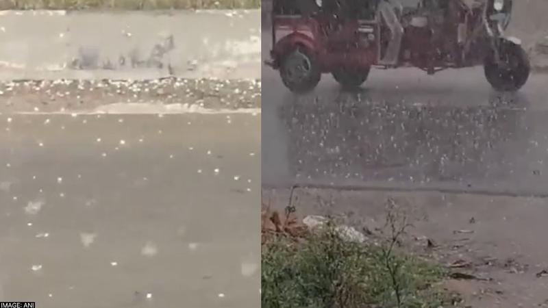 Hailstorm in Uttar Pradesh's Jalaun