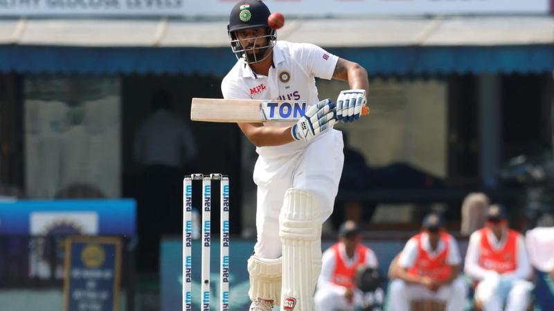 Hanuma Vihari while playing for Team India