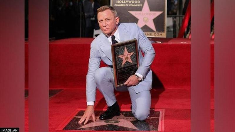 Daniel Craig, James Bond, 007, No time to Die, Hollywood Walk of Fame Star