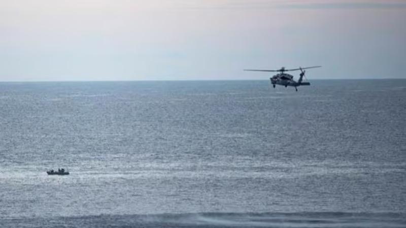 2 Japanese MSDF helicopters went missing near Torishima Island