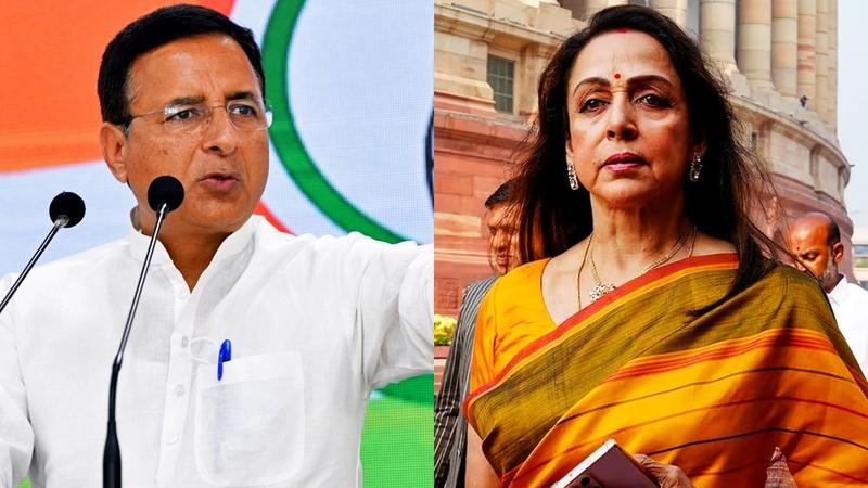 In a fresh video that has now emerged online, Congress’ Randeep Surjewala is seen making a vile sexist attack against Hema Malini