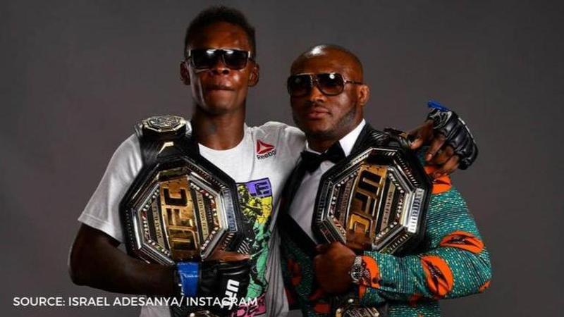 Israel Adesanya and Kamaru Usman