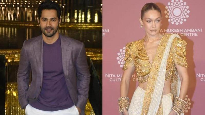 Gigi Hadid and Varun Dhawan