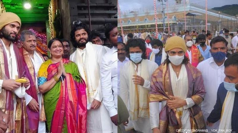 Vijay Deverakonda, Liger, Mike tyson, Tirumala temple