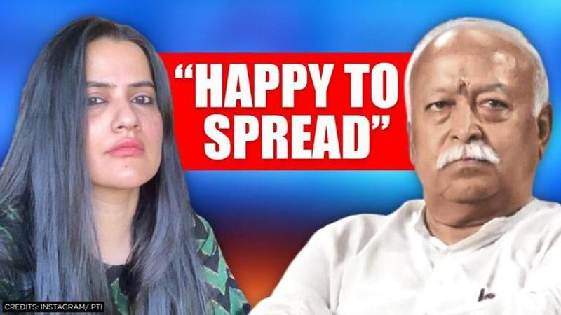 Sona Mohapatra 'happy to spread' Mohan Bhagwat's video on women having own power to decide