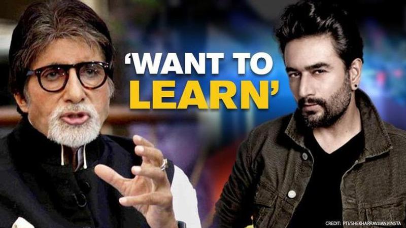 Amitabh Bachchan is keen to learn singing from Shekhar Ravjiani, asks 'how can I join'