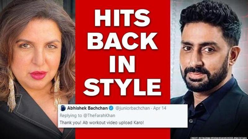 Farah Khan will agree to Abhishek Bachchan's video request only on one hilarious condition