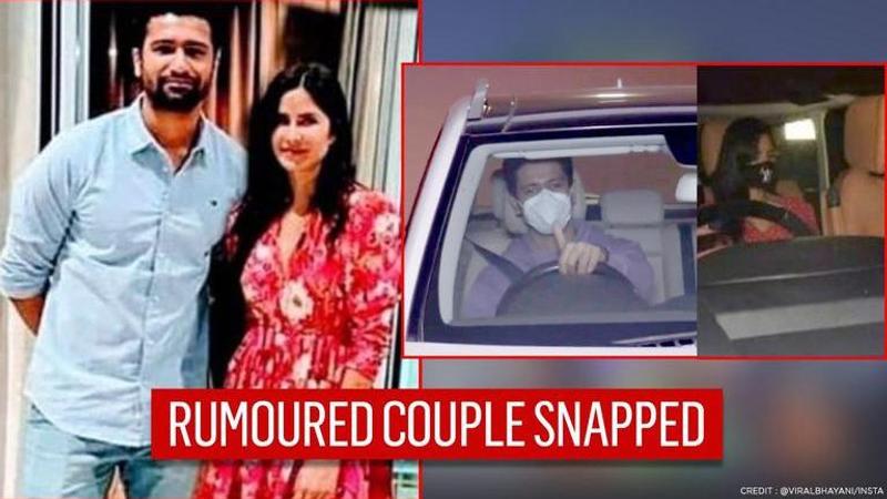 Katrina Kaif-Vicky Kaushal snapped by paparazzi at party; fans excited about 'VicKat'