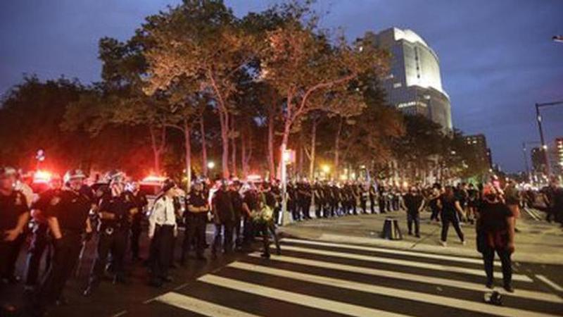 NYC sees peaceful Floyd protests, then an ambush amid curfew