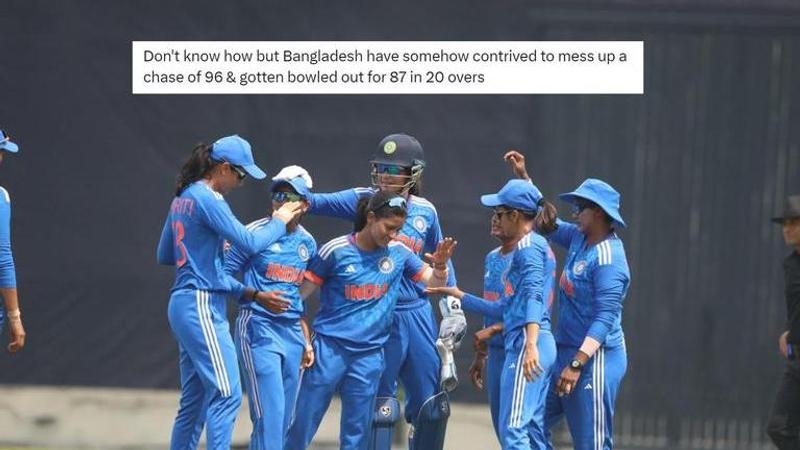 India Women pick a win in a nail-biting thriller against Bangladesh