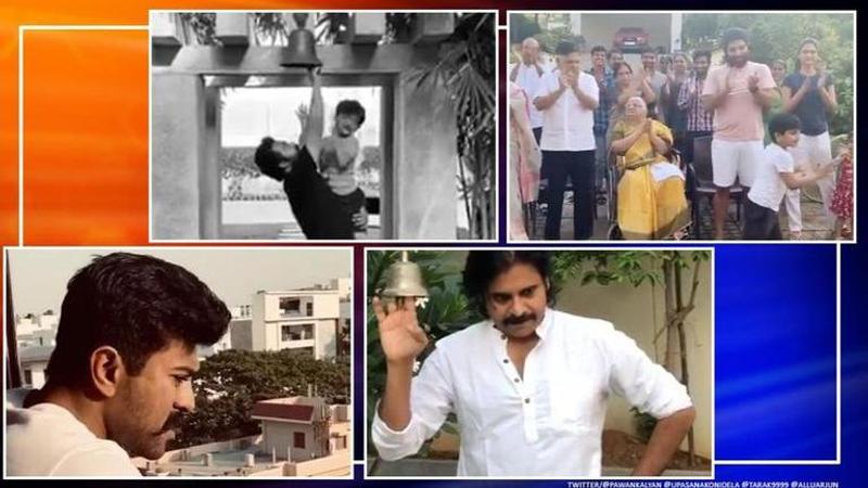 Ram Charan, Pawan Kalyan, Allu Arjun, JR NTR's rousing tribute to COVID-19 fighters, watch