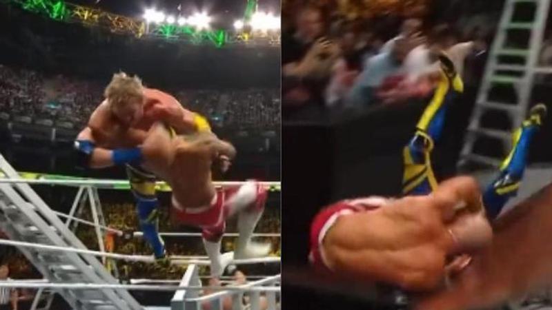 Logan Paul suffers devastating injury during WWE Money in the Bank ladder match - WATCH