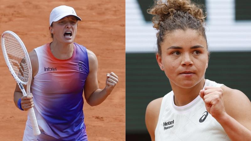 Iga Swiatek vs Jasmine Paolini in women's singles French Open final