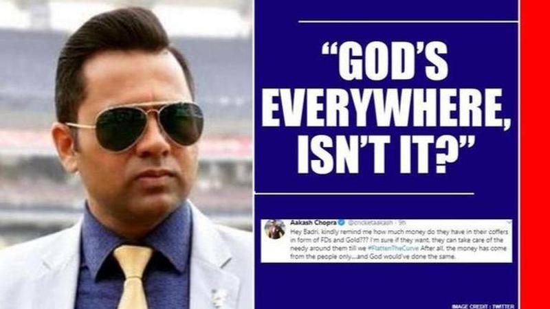 'Do we need places of worship to open,' asks Aakash Chopra on Unlock 1, netizens disagree