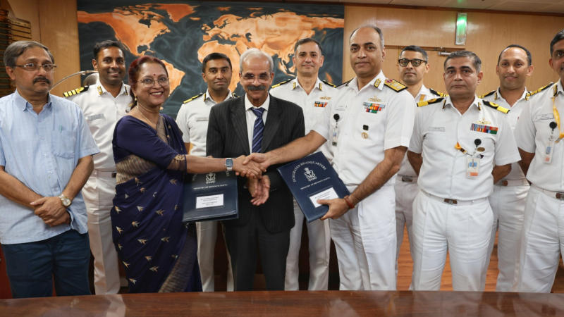 IIT-Kharagpur, Navy Sign MoU To Execute Research & Development Jointly