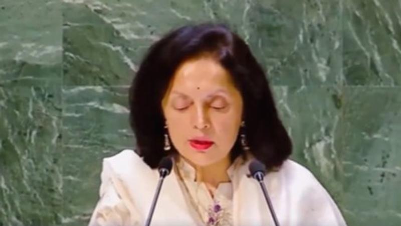 Permanent Representative of India to the UN, Ruchira Kamboj