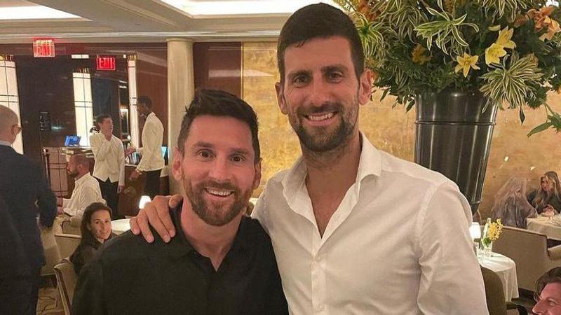 Novak Djokovic, Lionel Messi