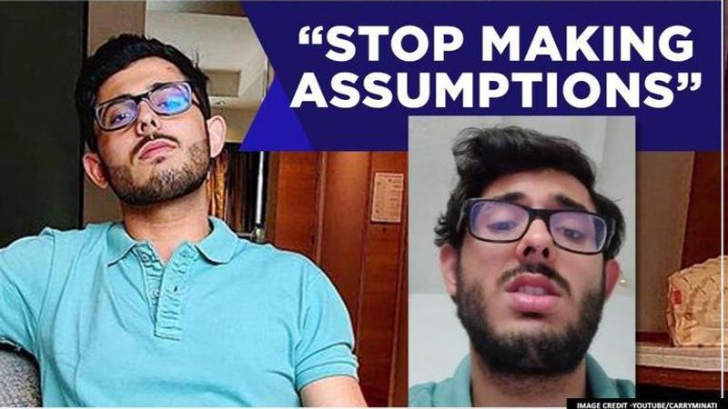 CarryMinati posts first video after row with YouTube, clarifies 'mithai ki dukan' comment